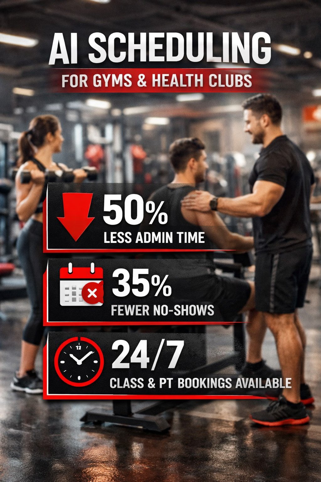 AI Scheduling For Gyms & Health Clubs